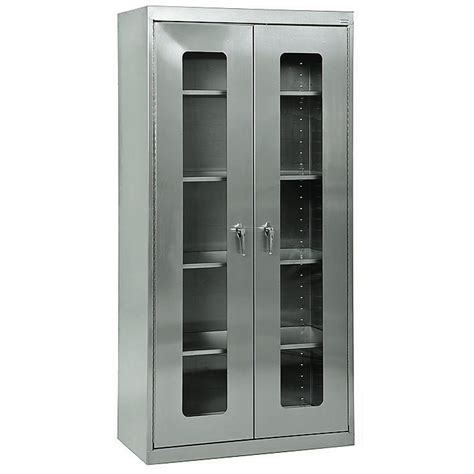 clear view stee cabinets